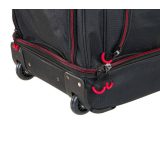RCM 681-70 Σακ Βουαγιάζ Τροχήλατο Με Διπλό Πάτο 94lt Μαύρο 2