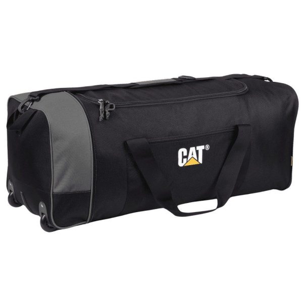 CAT 84654-80 Σακ Βουαγιάζ με Ρόδες 80lt Μαύρο