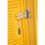 American Tourister Soundbox Spinner Expandable Βαλίτσα Καμπίνας 55cm 88472-1371 Κίτρινη. 2