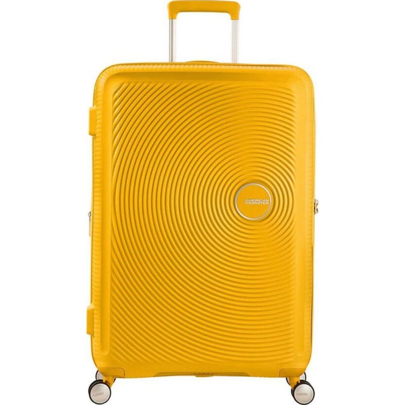 American Tourister Soundbox Spinner Expandable Βαλίτσα Καμπίνας 55cm 88472-1371 Κίτρινη. American tourister