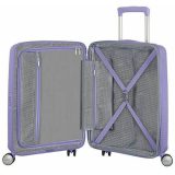 American Tourister Soundbox Spinner Expandable Βαλίτσα Καμπίνας 55cm 88472-1491 Λιλά 4