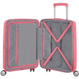 American Tourister Soundbox Spinner Expandable Βαλίτσα Καμπίνας 55cm 88472-A039  Ροζ 4