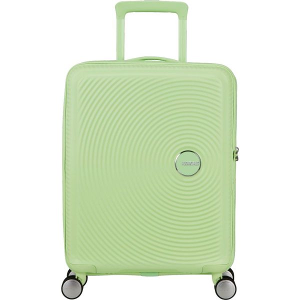 American Tourister Soundbox Spinner Expandable Βαλίτσα Καμπίνας 55cm 88472-A938 Kiwi Green