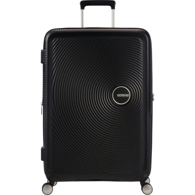 American Tourister Soundbox Spinner Expandable Μεσαία Βαλίτσα 67cm 88473-1027 Μαύρη American tourister