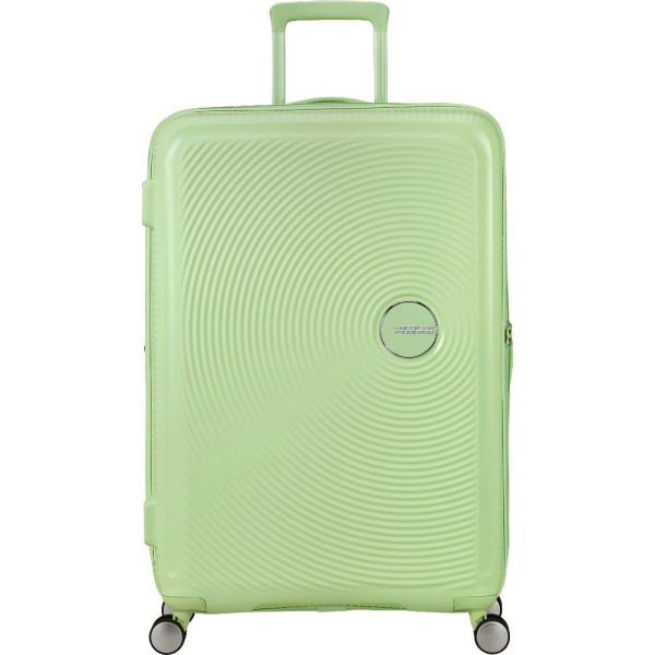 American Tourister Soundbox Spinner Expandable Μεγάλη Βαλίτσα 88474-A938 Kiwi Green