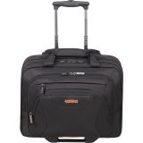 American Tourister 88533-1070 At Work Rolling Tote Βαλίτσα Καμπίνας Μαύρη 1