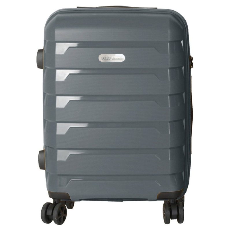 POLO 965002-2100 TOKYO Βαλίτσα Καμπίνας 54cm Γκρι POLO