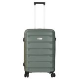 POLO 965003-6500 TOKYO Expandable Μεσαία Βαλίτσα 65cm Πράσινη 2