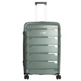 POLO 965004-6500 TOKYO Expandable Μεγάλη Βαλίτσα 75cm Πράσινη 2