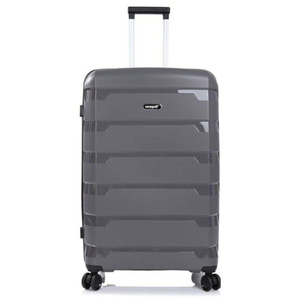 Diplomat Seagul Μεγάλη Βαλίτσα SG180-L Γκρι