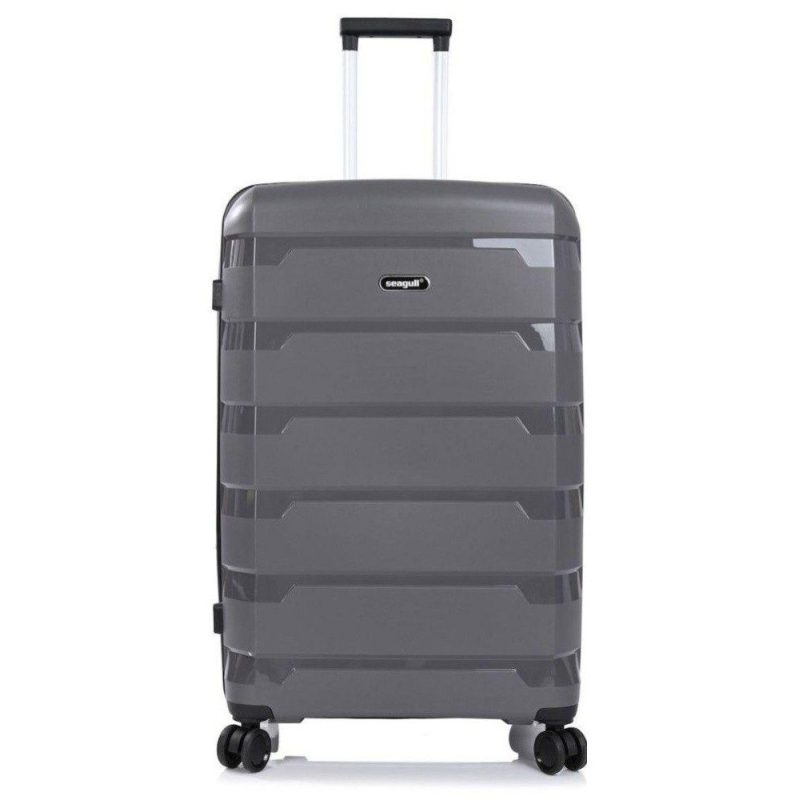 Diplomat Seagul Μεγάλη Βαλίτσα SG180-L Γκρι DIPLOMAT