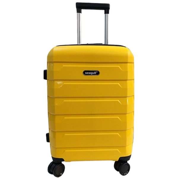 Diplomat Seagul Μεσαία Βαλίτσα SG180-M Κίτρινη