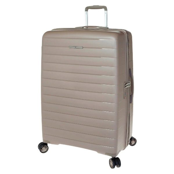VERAGE V24010 Βαλίτσα Μεγάλη Expandable 78cm Σαμπανιζέ-Μπεζ