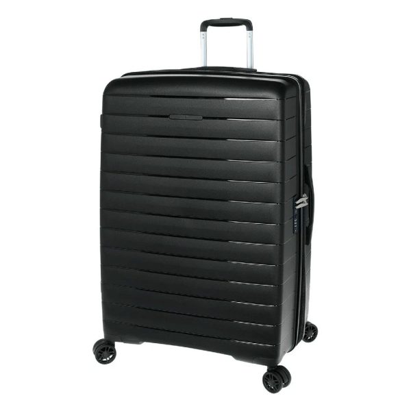 VERAGE V24010 Βαλίτσα Μεγάλη Expandable 78cm Μαύρη