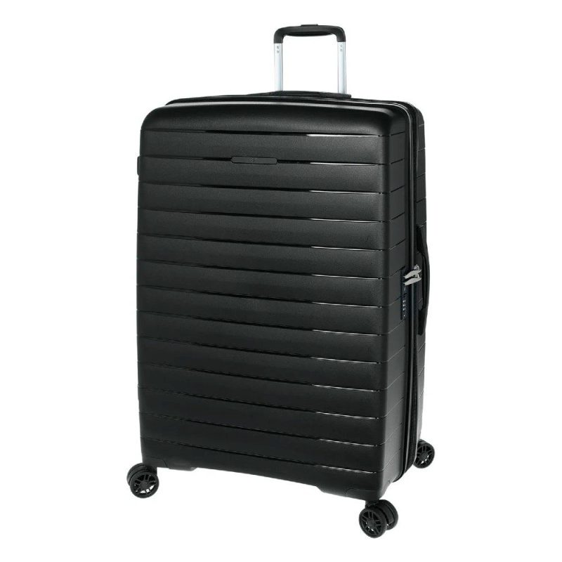 VERAGE V24010 Βαλίτσα Μεγάλη Expandable 78cm Μαύρη VERAGE