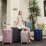 VERAGE VG19006 Rome Βαλίτσα Καμπίνας Expandable 55cm Σαμπανιζέ-Χακί 4