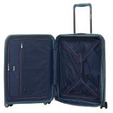 VERAGE VG19006 Rome Βαλίτσα Καμπίνας Expandable 55cm Πετρόλ-Πράσινη 4