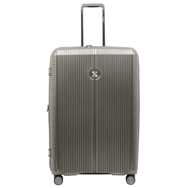 VERAGE VG19006 Rome Βαλίτσα Μεσαία Expandable 66cm Σαμπανιζέ-Χακί