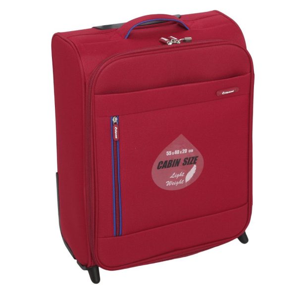 Diplomat ZC600 Βαλίτσα Καμπίνας 55cm κόκκινο.