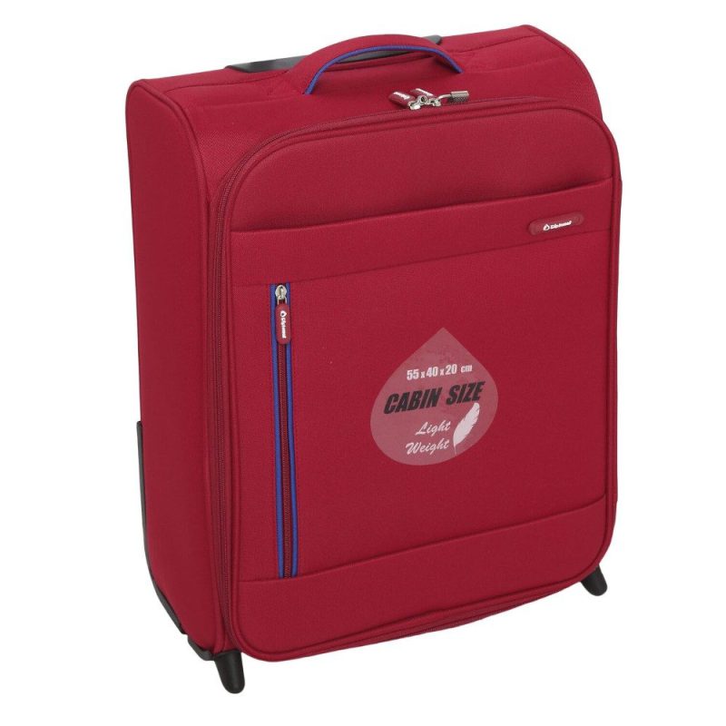 Diplomat ZC600 Βαλίτσα Καμπίνας 55cm κόκκινο. DIPLOMAT