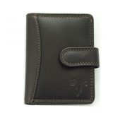 Καρτοθηκη kion 602 δέρμα καφε RFID 1